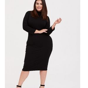 Torrid turtleneck dress 1